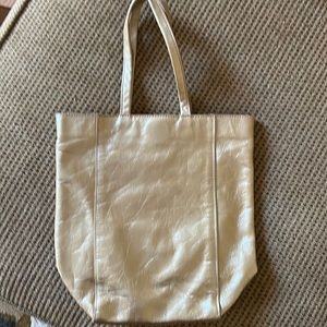 Hobo leather small tote bag